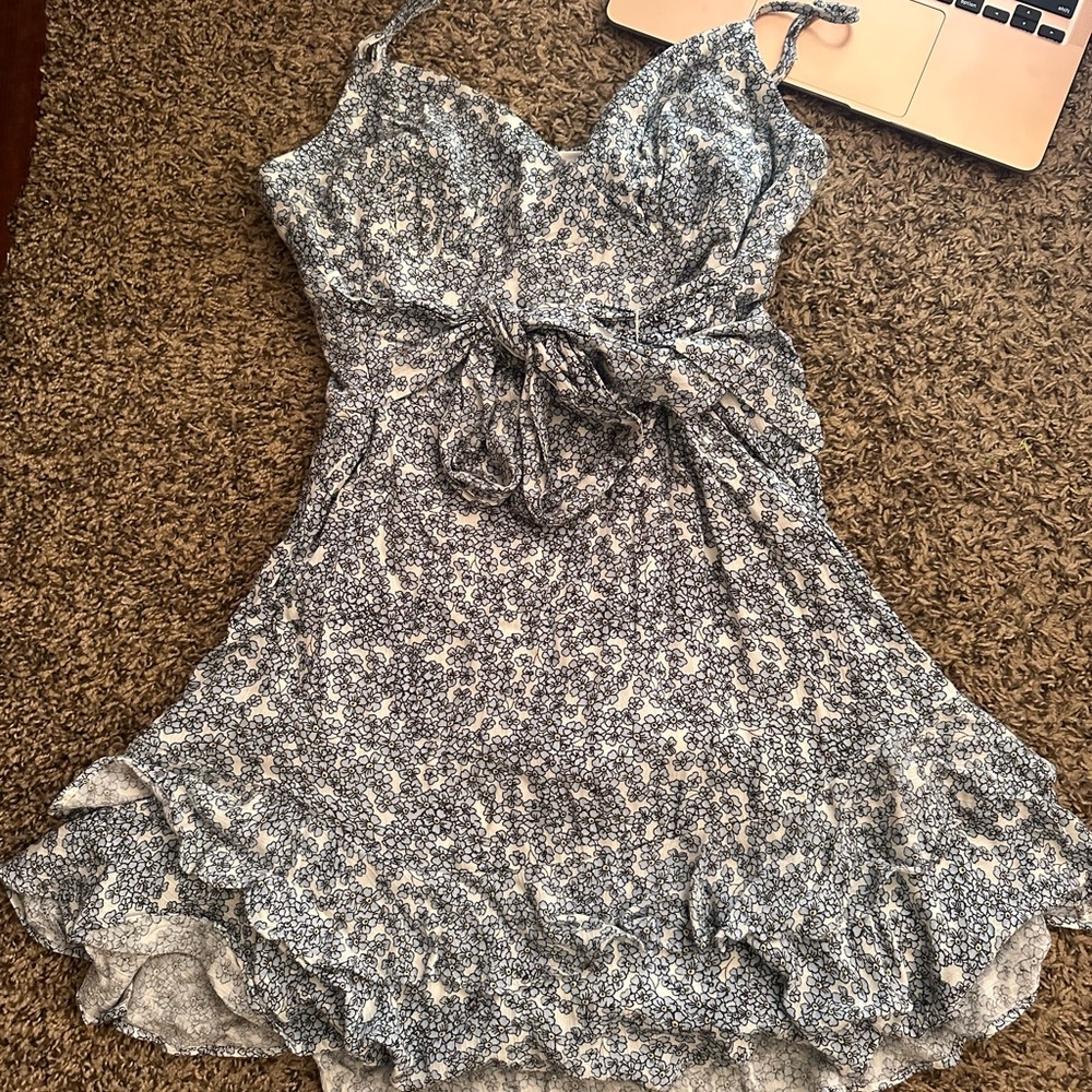 Floral Spaghetti Strap B.Smart Dress